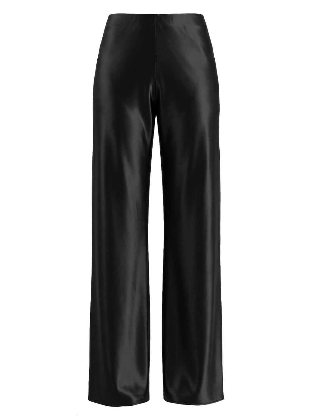 Women Clothing Acetate Satin Pants High End Exquisite High Waist Drooping Straight Wide Leg Pants Women