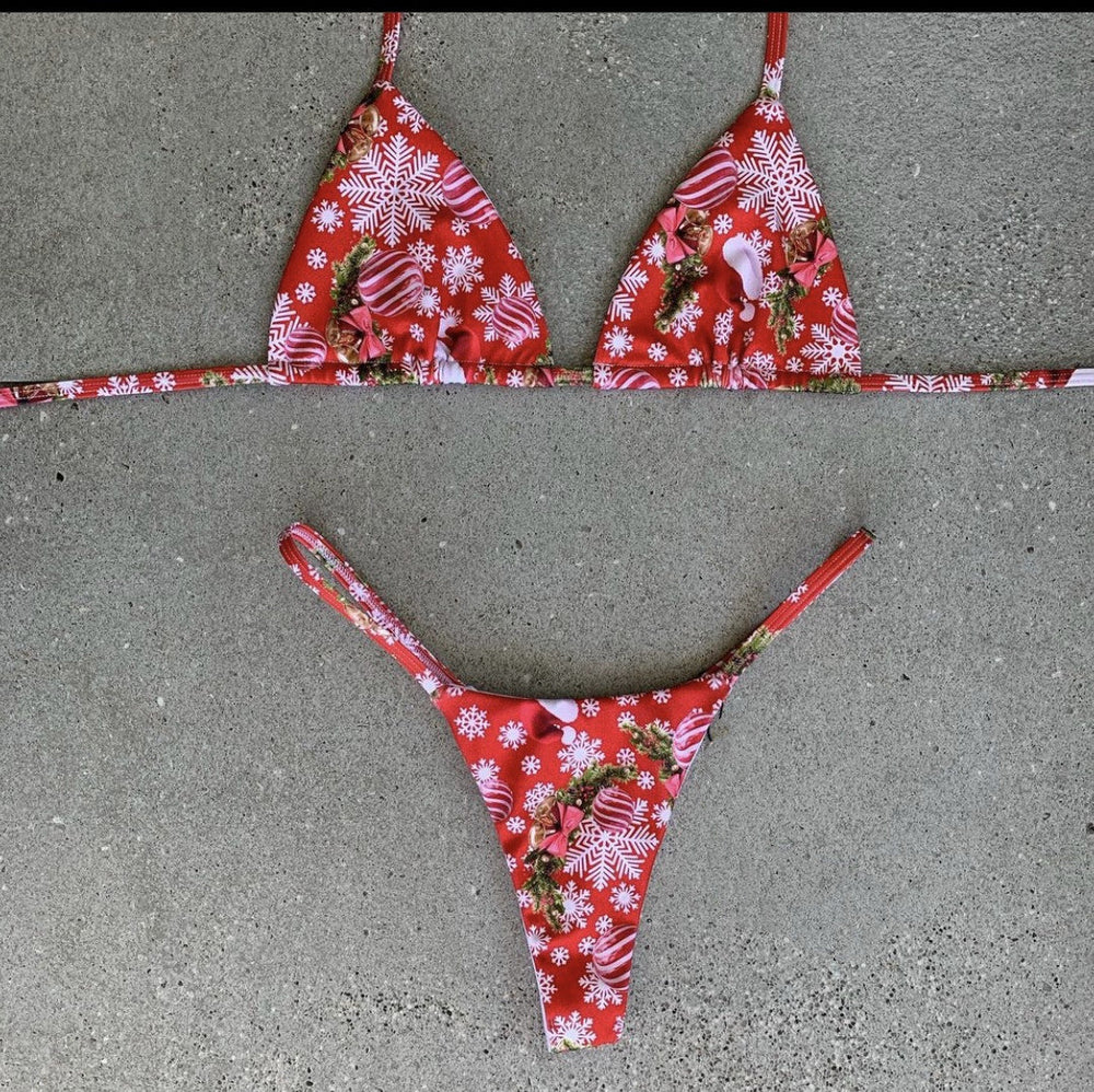 Bikini Printed Swimsuit Women Sexy Bundle Swimming Pool Swimsuit two piece set