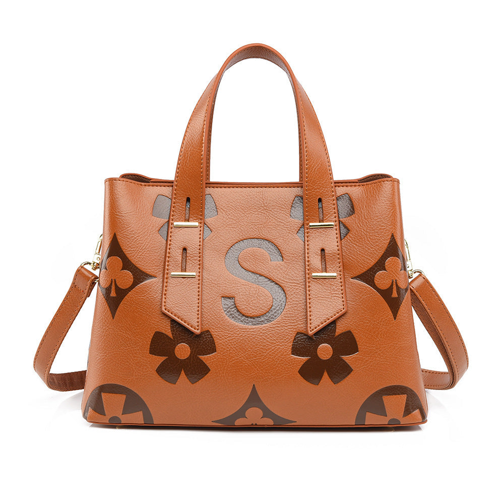 Women Bag Tote Bag Simple Large Capacity Women Cross Body Bag High Grade Soft Leather Handbag