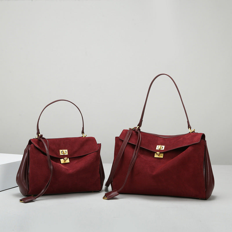 Women Bag Rodeo Bag Large Capacity Office Tote B Home Same Tote Textured One Shoulder Bag
