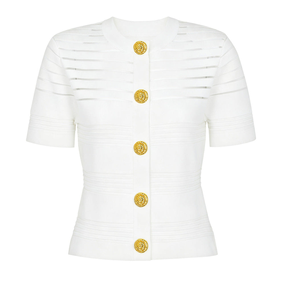 Summer Women Jacket Knitted Sweater Cardigan
