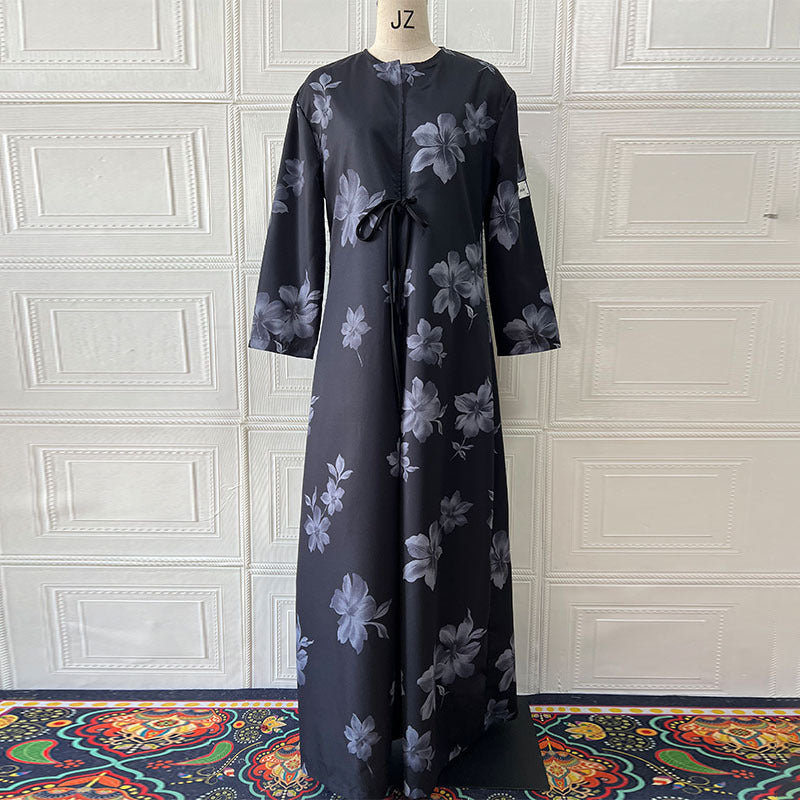 Affordable Luxury Simple Graceful Slimming Elegant Floral Outer Batch Trench Coat
