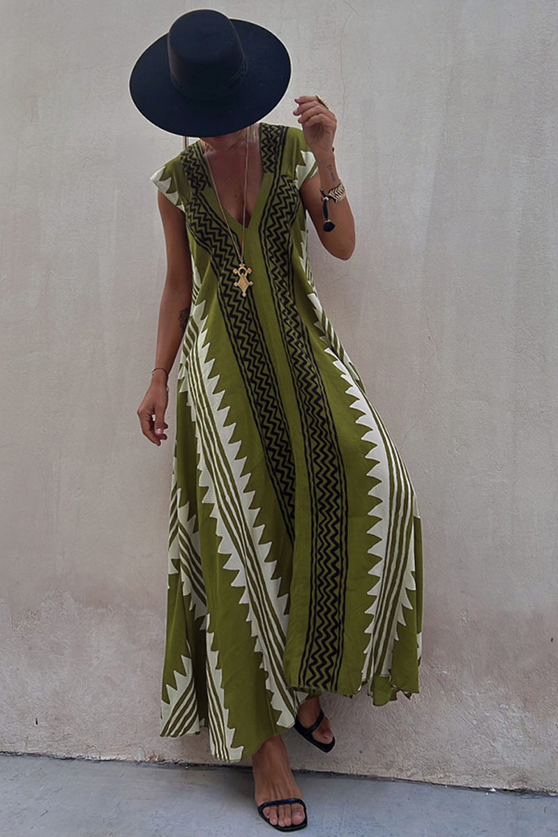 Casual Dress Holiday Women Loose Dress