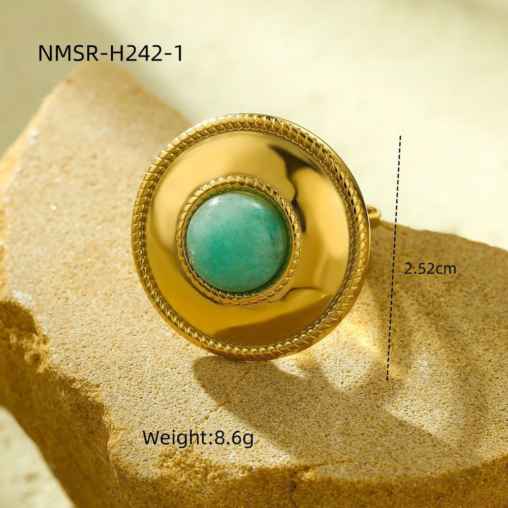 Retro Horus Eye Accessories Ring Light Luxury Trendy High Grade Open Ring Women