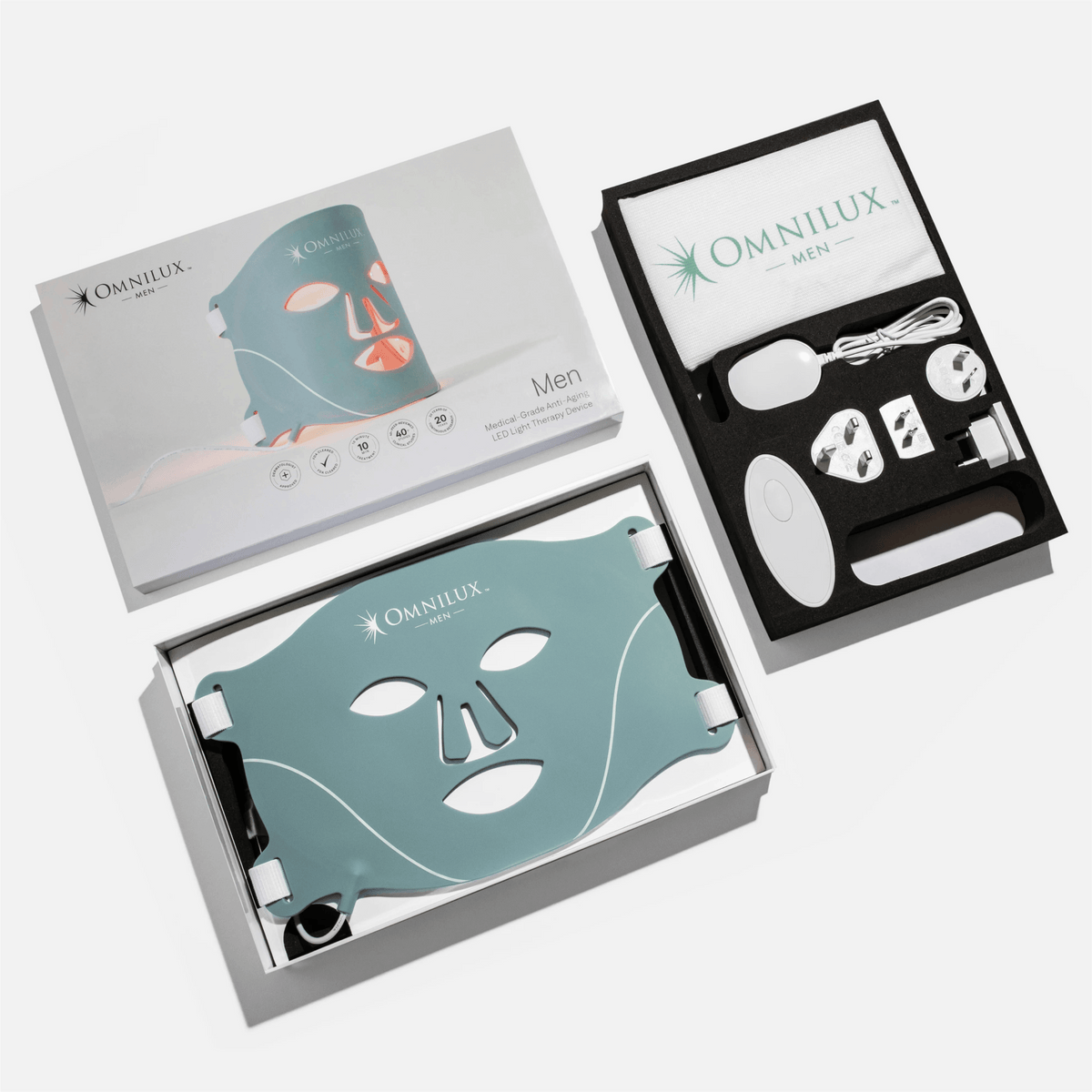 Traitements LED anti-âge Omnilux pour hommes