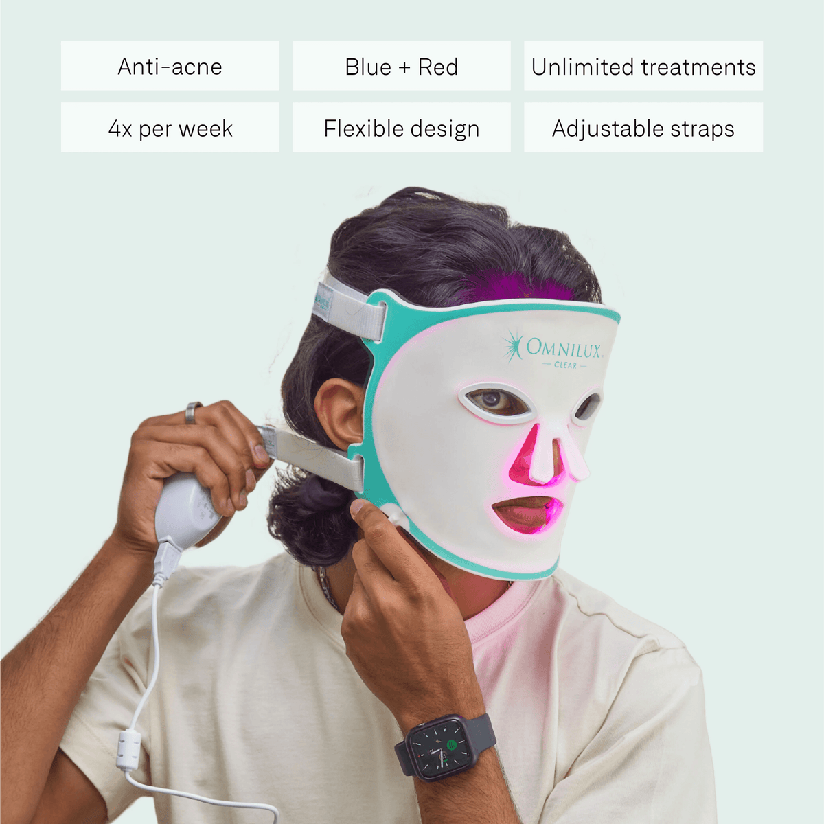 Omnilux Clear Anti-Acne LED Treatments