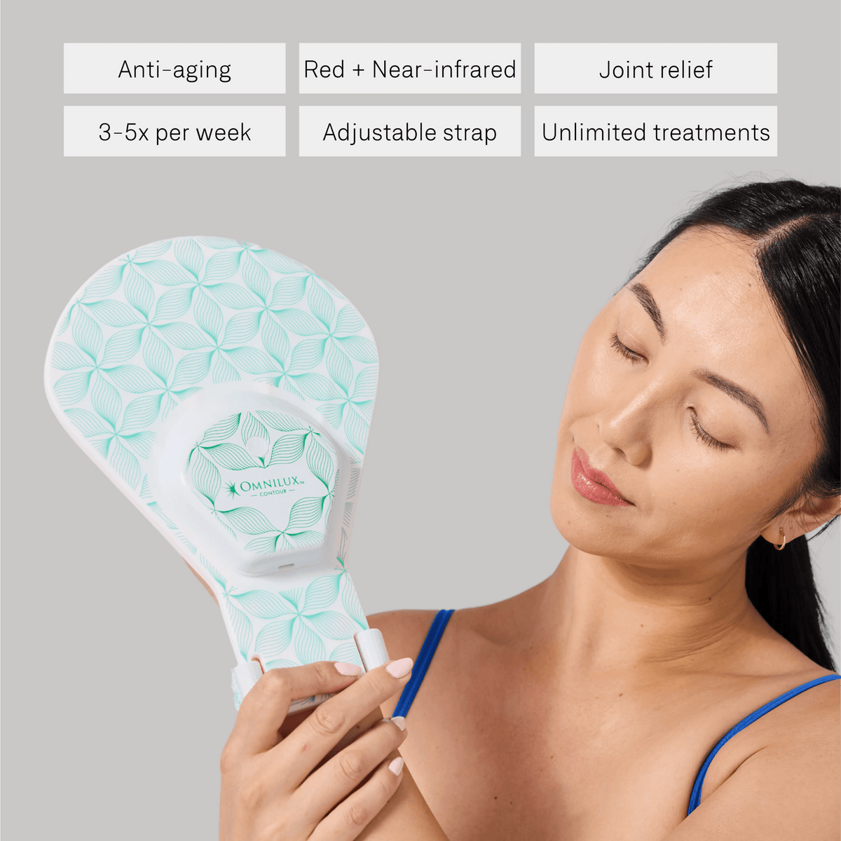 Omnilux Face Contour + Men + Gant Contour
