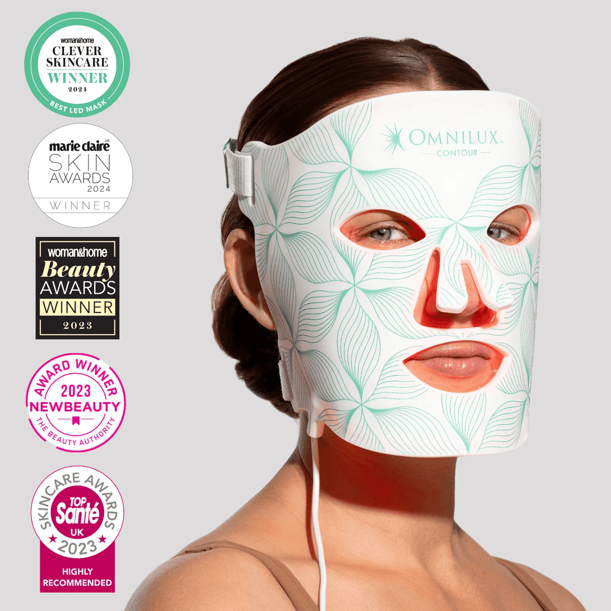 Omnilux Face Contour + Men + Gant Contour