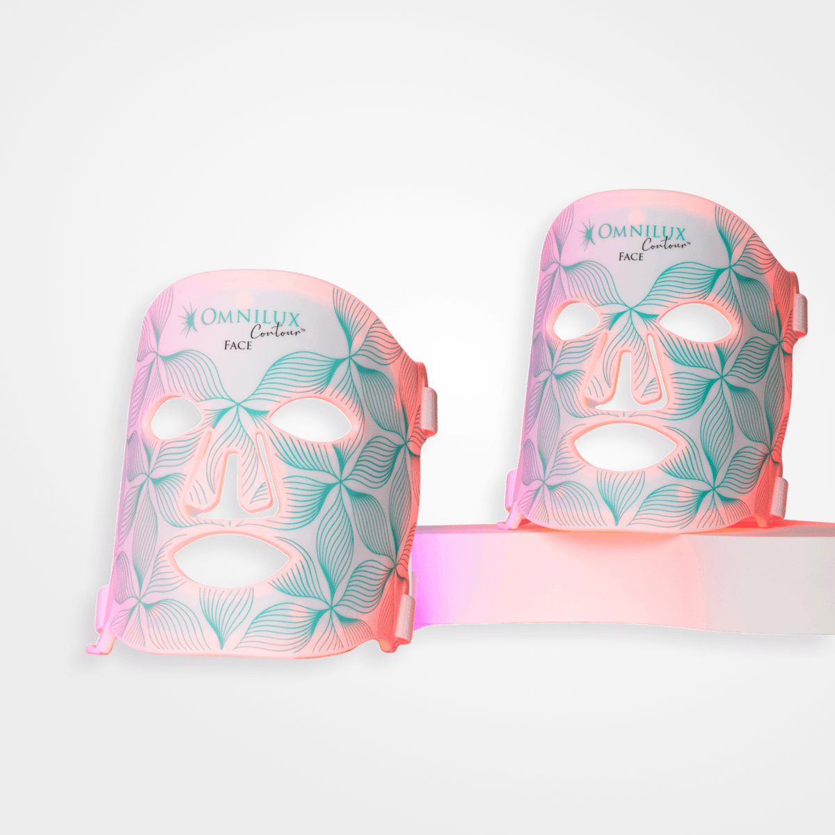 Ensemble contour du visage Omnilux (2 masques)