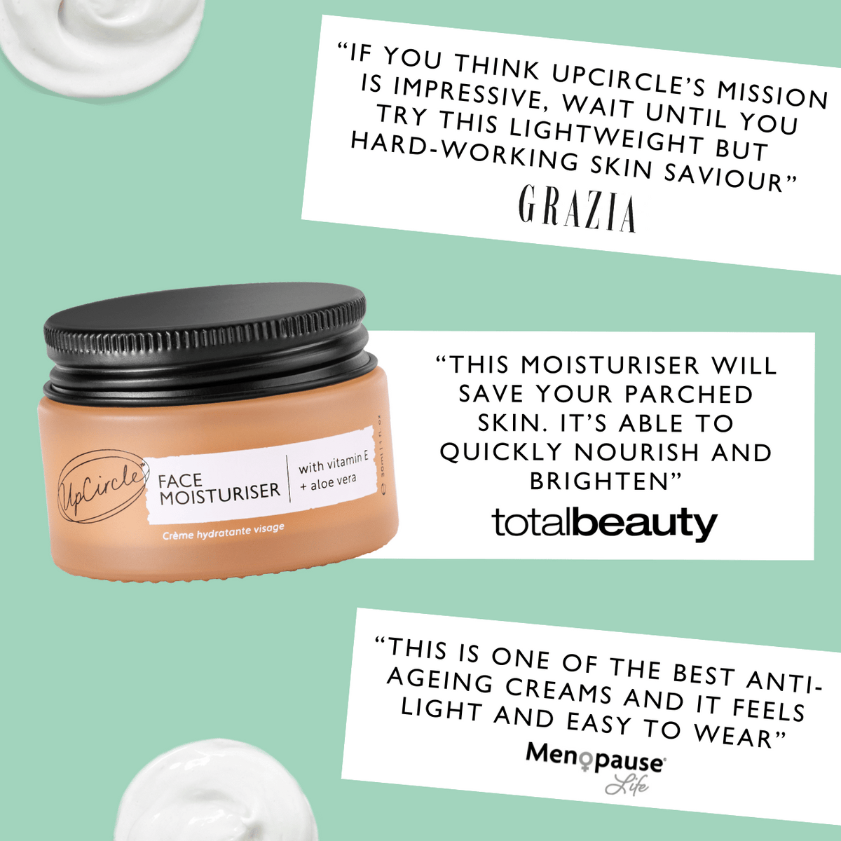 Face Moisturizer with Vitamin E - Travel Size - Snipetell