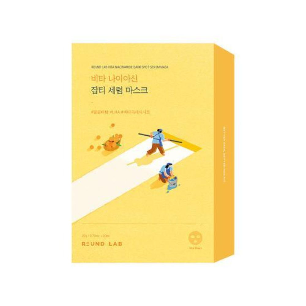 Round Lab Vita Niacinamide Dark Spot Serum Mask - Snipetell
