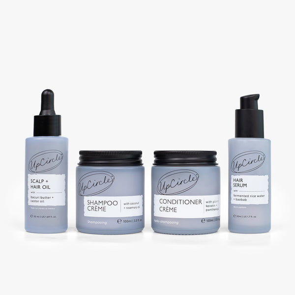 L'ensemble de soins capillaires complet
