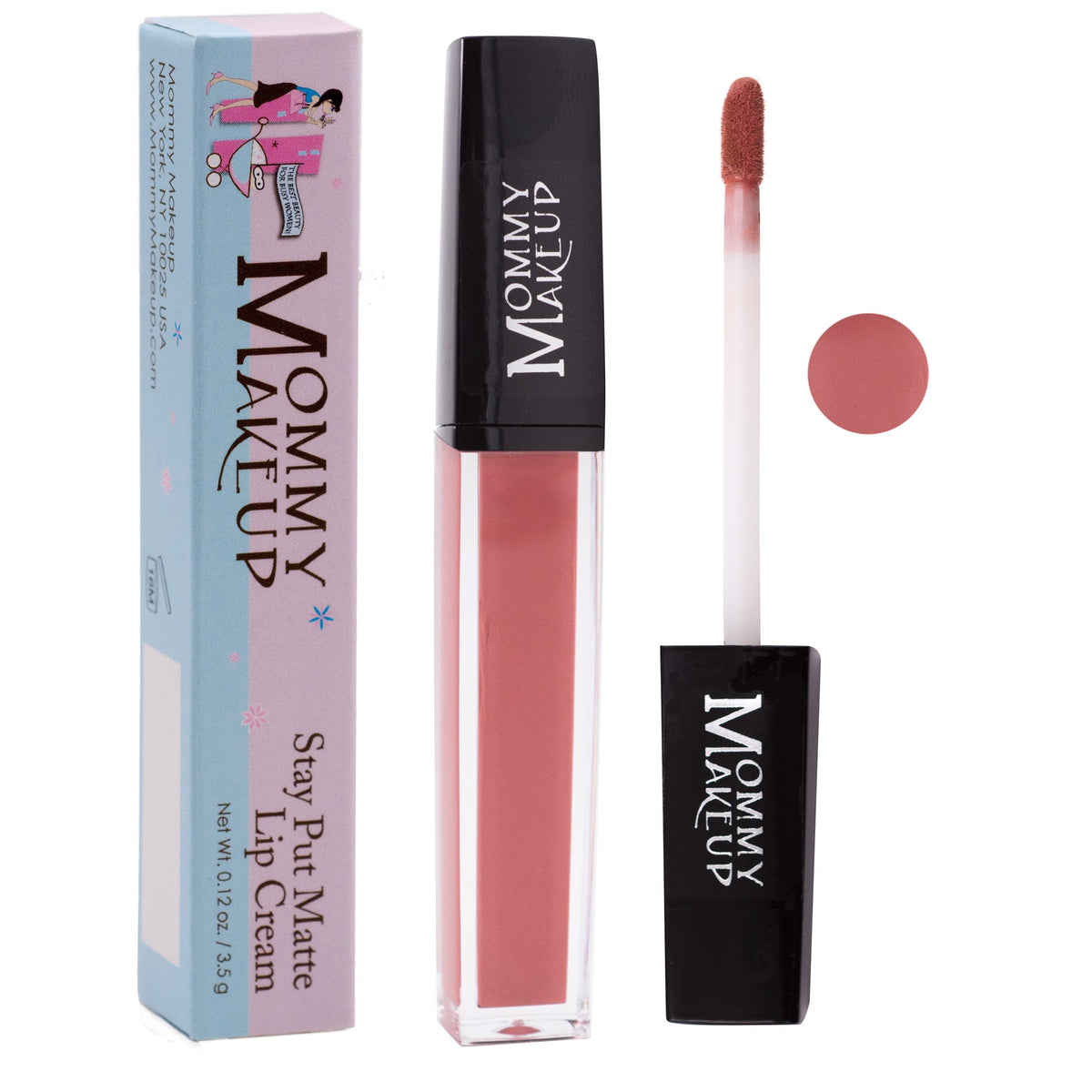 Rosebud Stay Put Matte Lip Cream | Stunning Kiss-Proof Lipstick - Snipetell