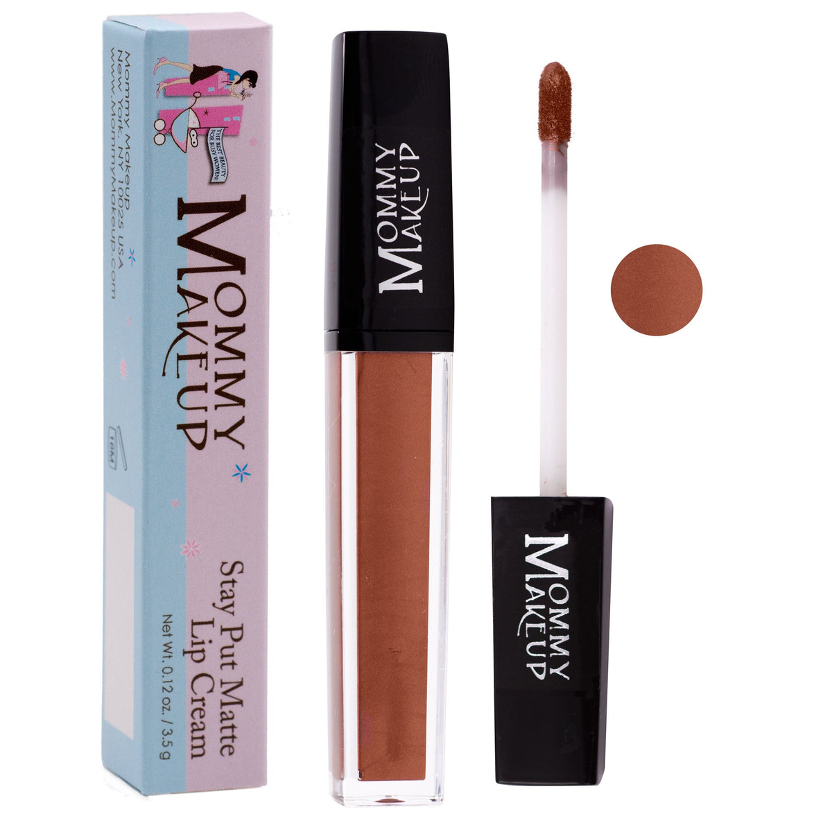 Amber Stay Put Matte Lip Cream | Stunning Kiss-Proof Lipstick - Snipetell
