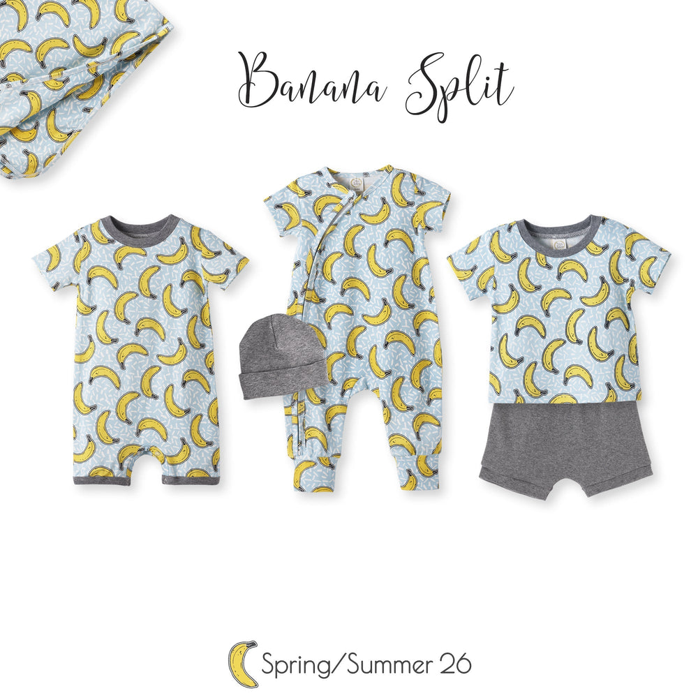 Banana Split Bamboo Stroller Blanket for Babies Tesa Babe