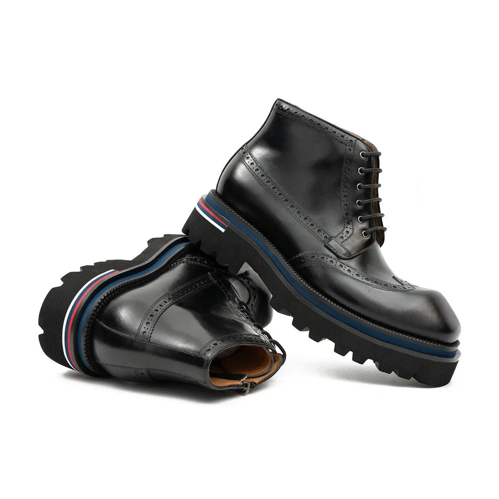 Side - Zipper Martin Boots 3016B Black