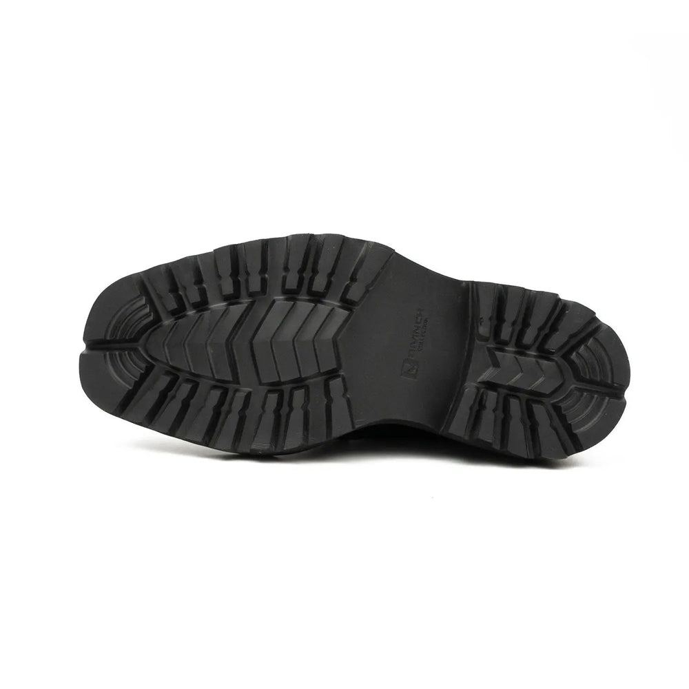 Side - Zipper Martin Boots 3016B Black