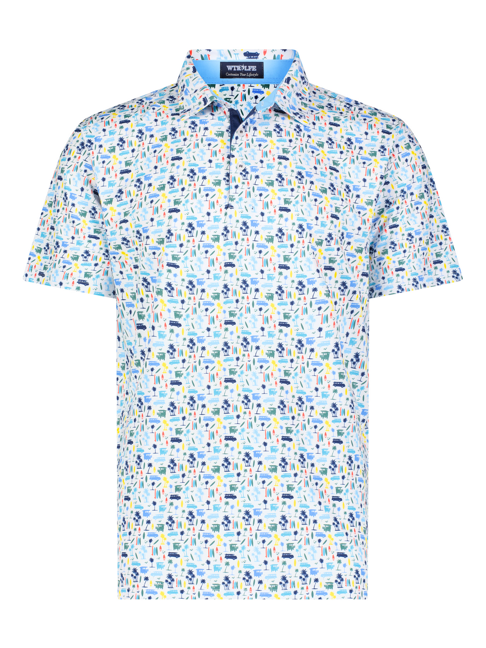 Surfs up Performance Polo