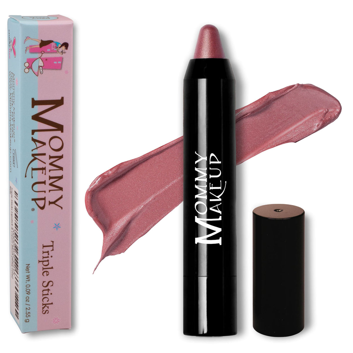 Triple Sticks Lipstick, Cream Blush, and Treatment in Daisy Glow - Snipetell