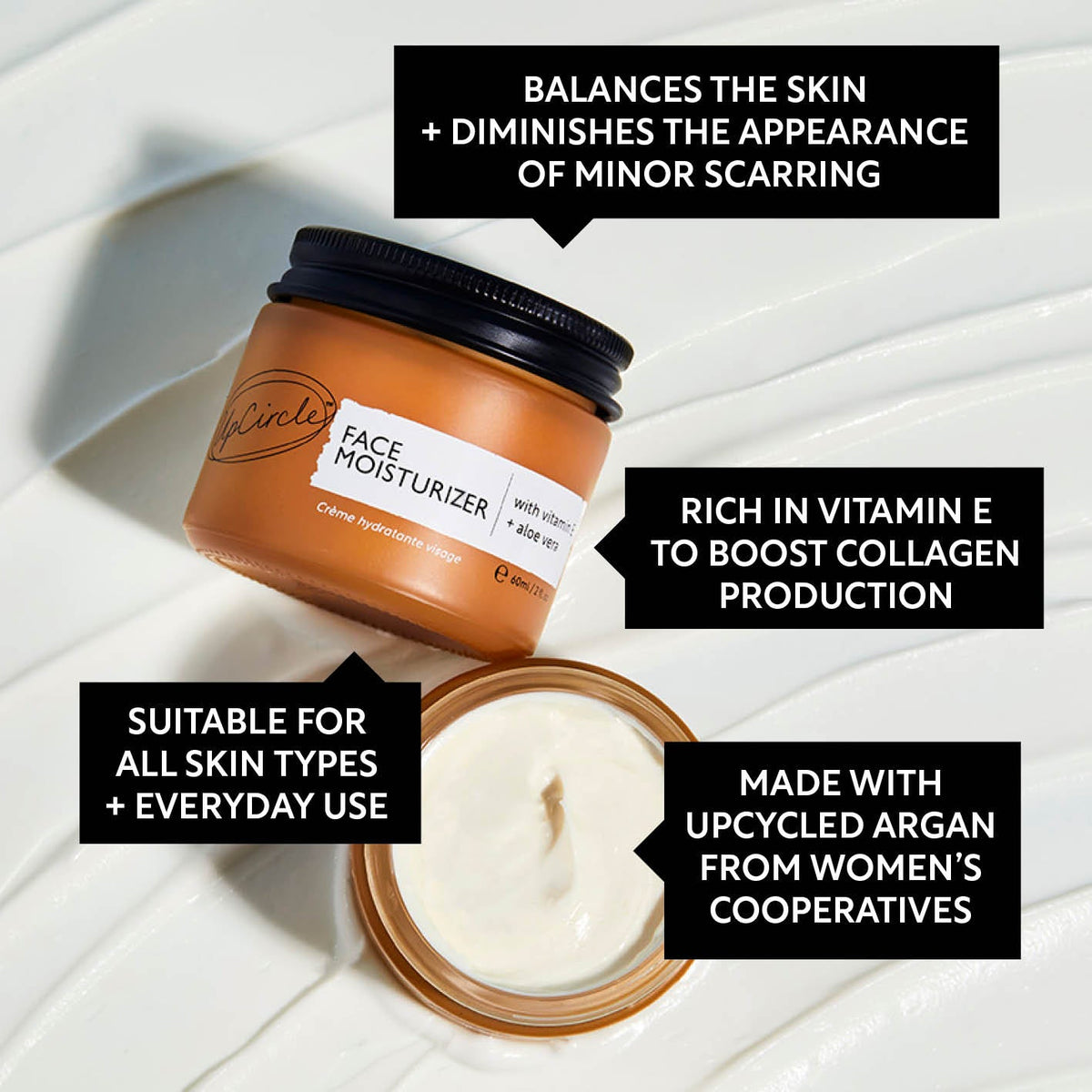 Face Moisturizer with Vitamin E - Jumbo - Snipetell