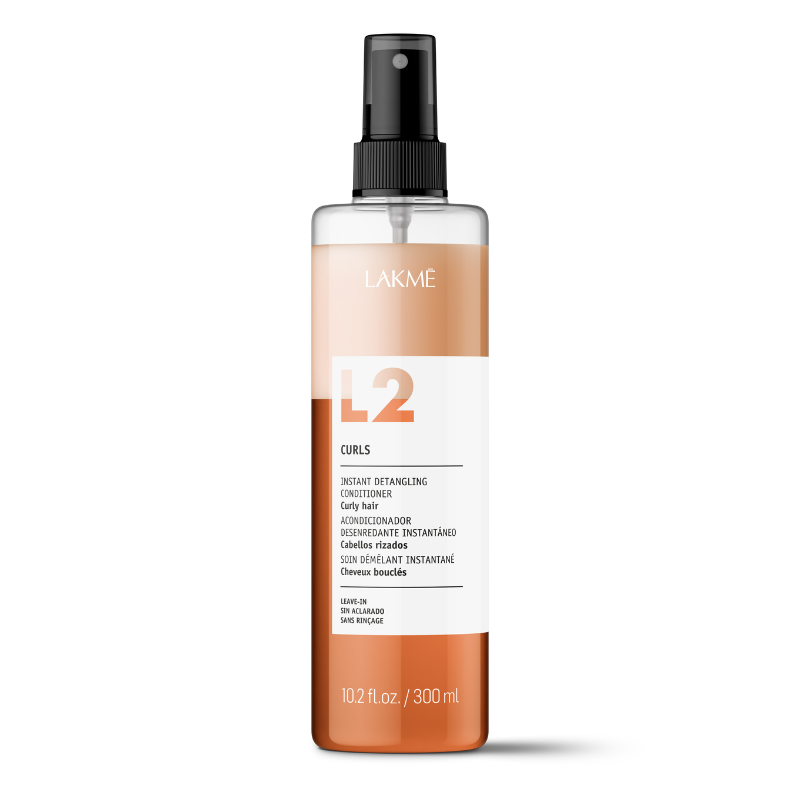 Après-shampoing démêlant instantané Lakme L2 - Cheveux bouclés