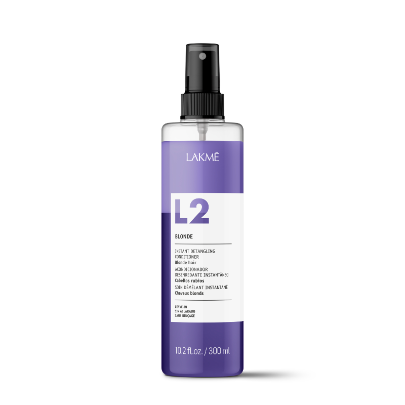 Après-shampoing démêlant instantané Lakme L2 - Blond