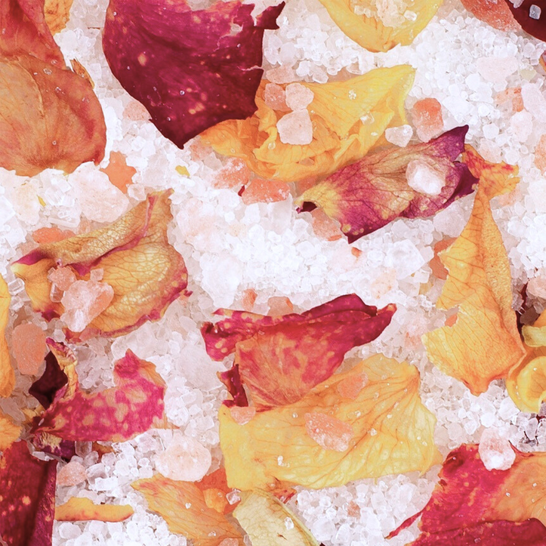 Bath Salts with Epsom, Sea and Himalayan Pink Salt - Snipetell