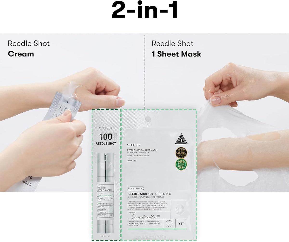 VT Reedle Shot 100 2-Step Mask - Snipetell