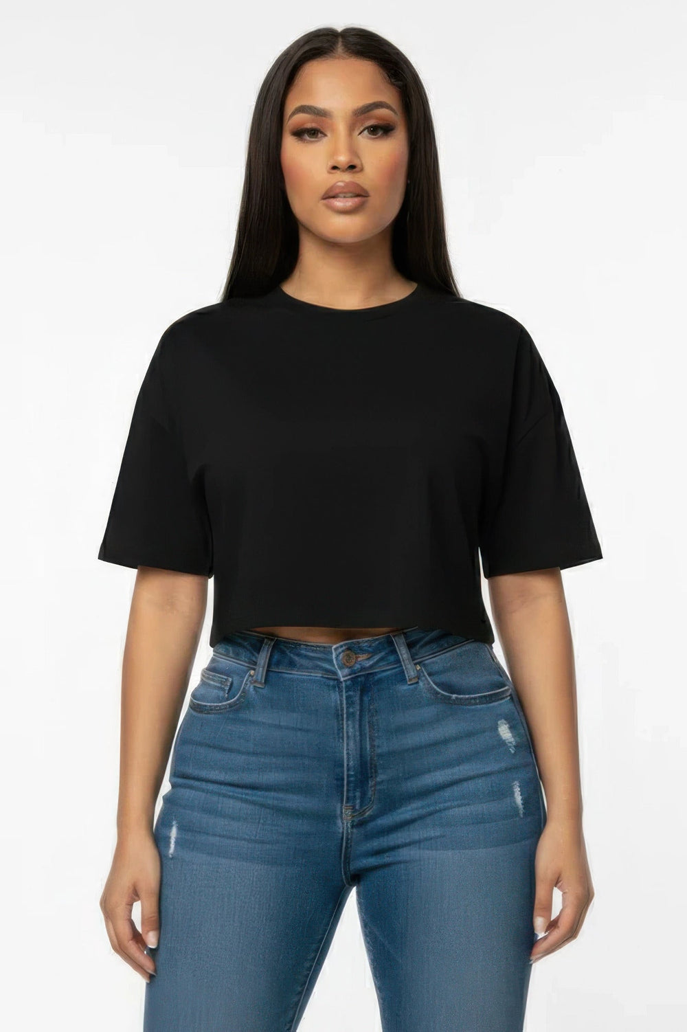 Women's Premium Short Sleeve Round Neck TShirt
