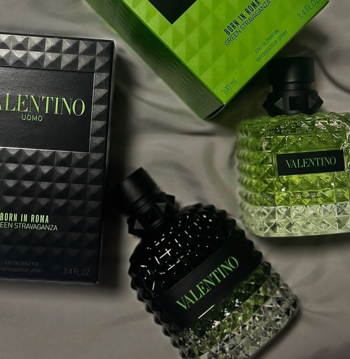 Valentino Uomo Born in Roma Green Stravaganza Valentino pour homme