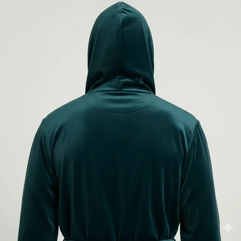 Men’s Robe with Hood – Ultra-Soft Plush Comfort for Everyday Use