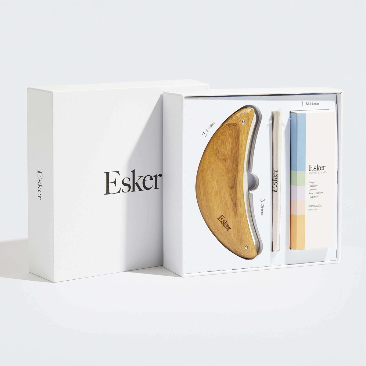 Ensemble d'outils d'exfoliation pour le corps