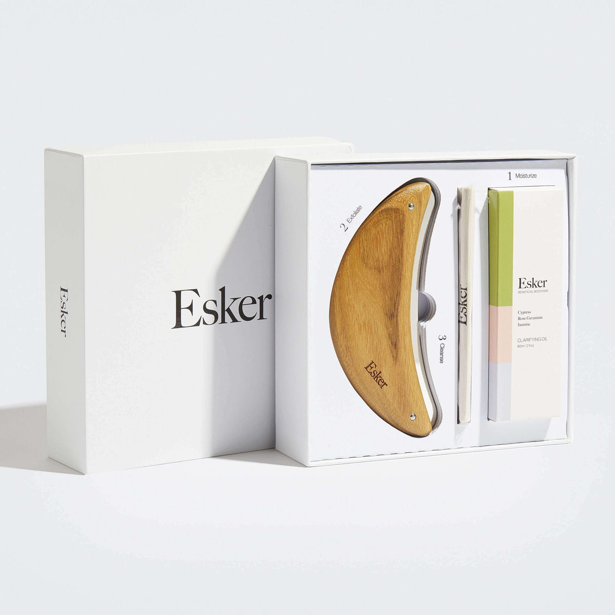 Ensemble d'outils d'exfoliation pour le corps