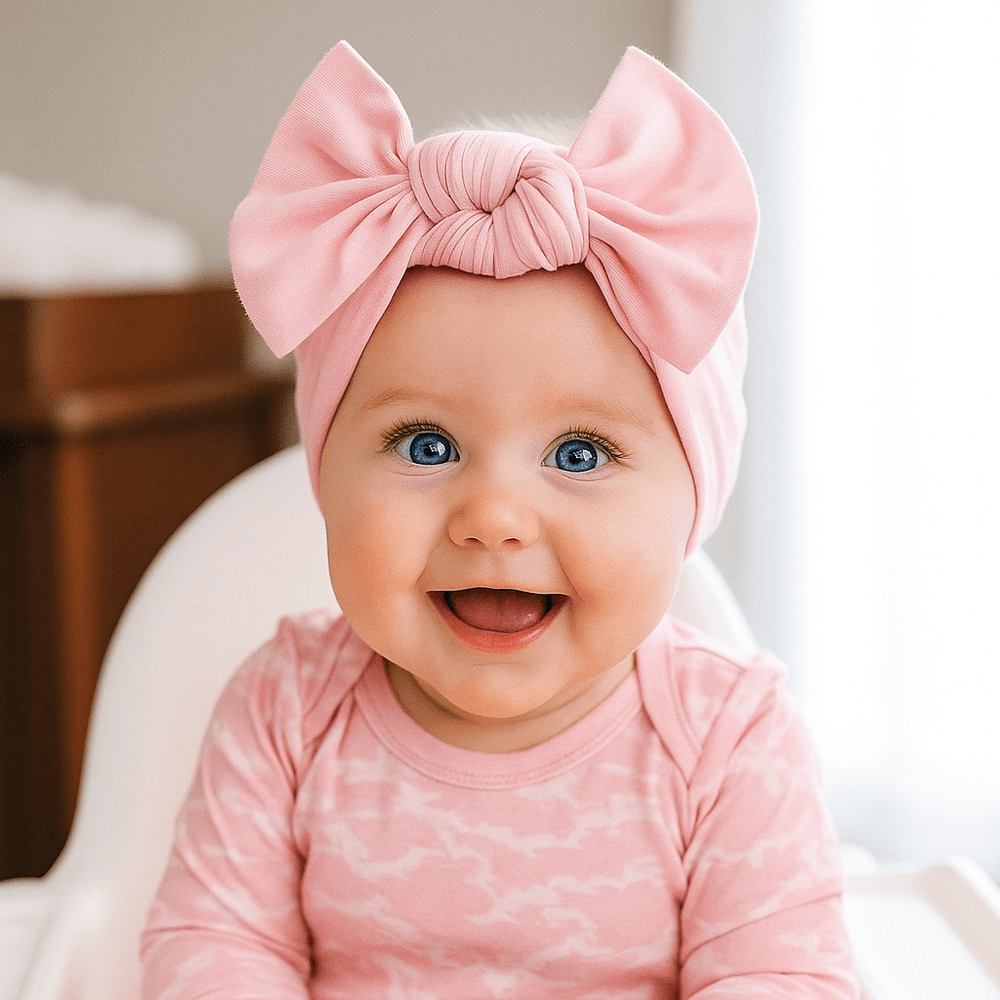 Candy Pink Knotted Bow