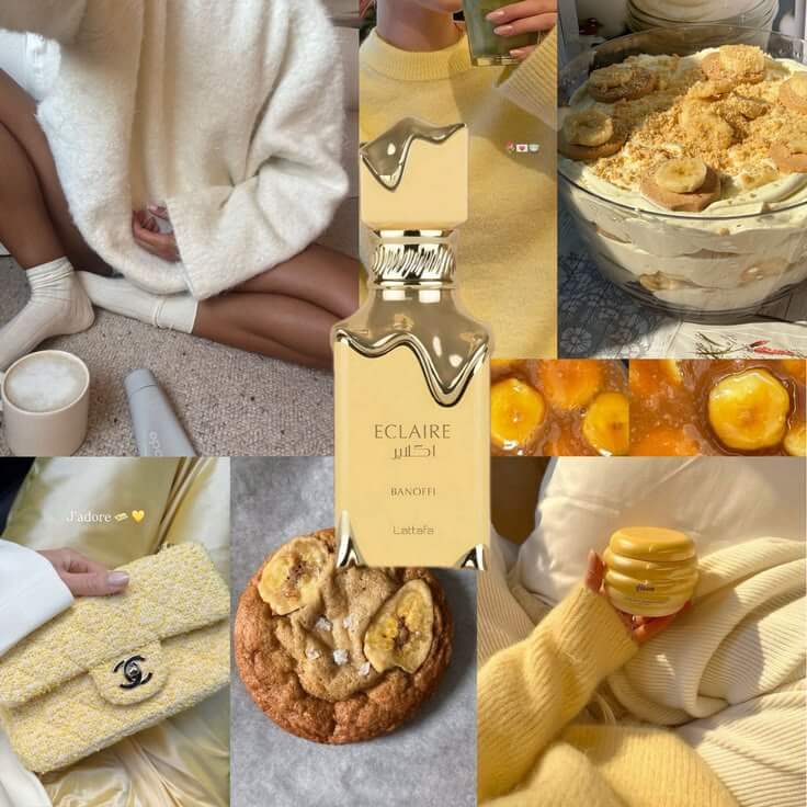 Éclair Banoffi Lattafa Perfumes pour homme et femme