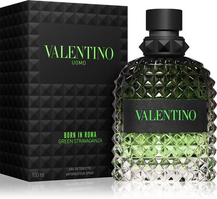 Valentino Uomo Born in Roma Green Stravaganza Valentino pour homme