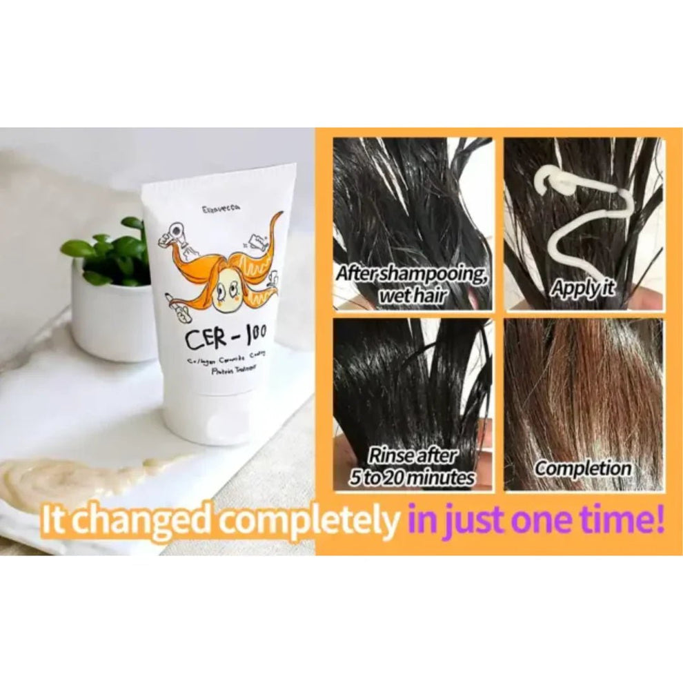 Elizavecca CER-100 Collagen Ceramide Coating Protein Treatment - Snipetell