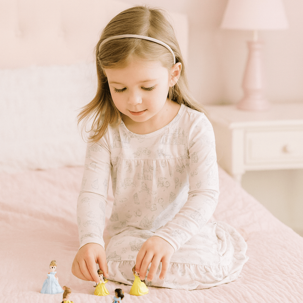 Sweet Bamboo Long Sleeve Boho Dress - Fairy Godmother