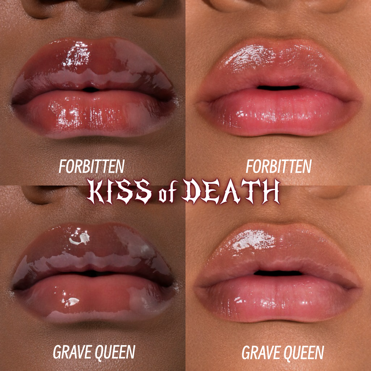 KISS of DEATH Bloody Lip Oils - Snipetell