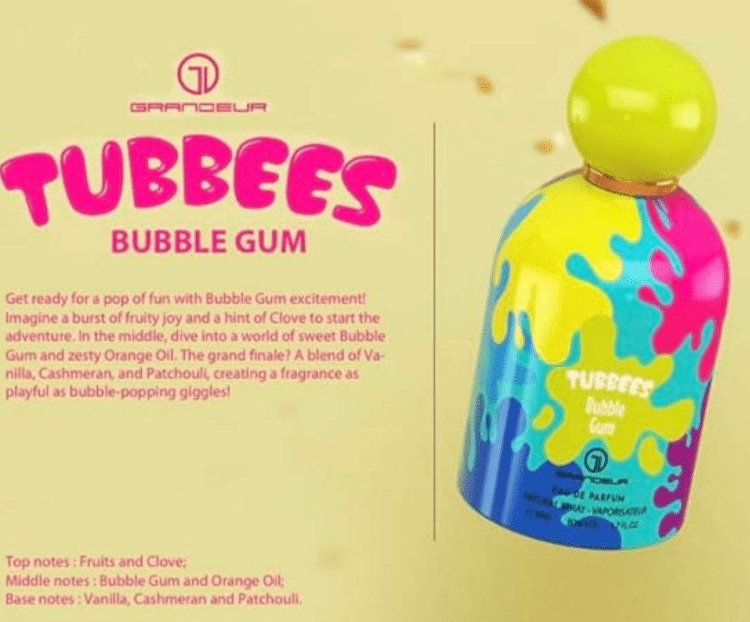 Eau de parfum Grandeur Tubbees Bubble Gum 50 ml