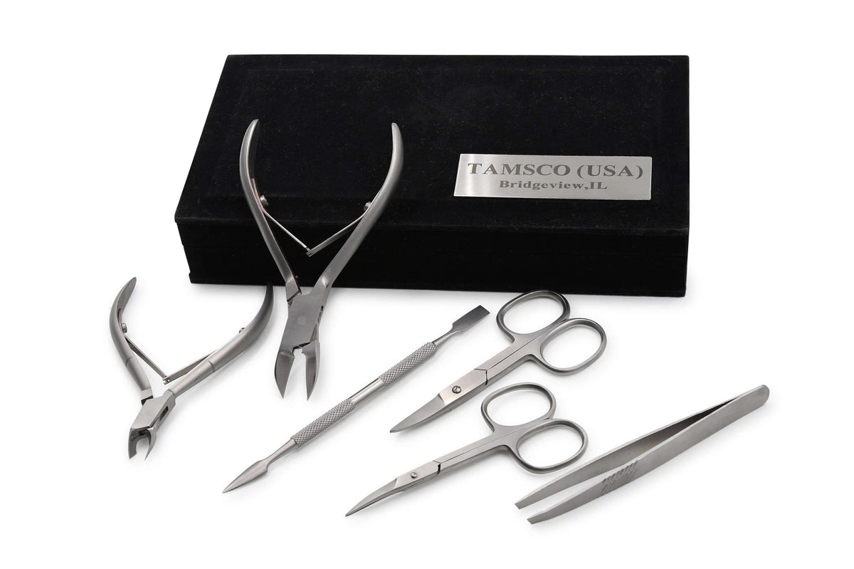 Set profesional de manicura y pedicura para un cuidado de calidad de salón en casa