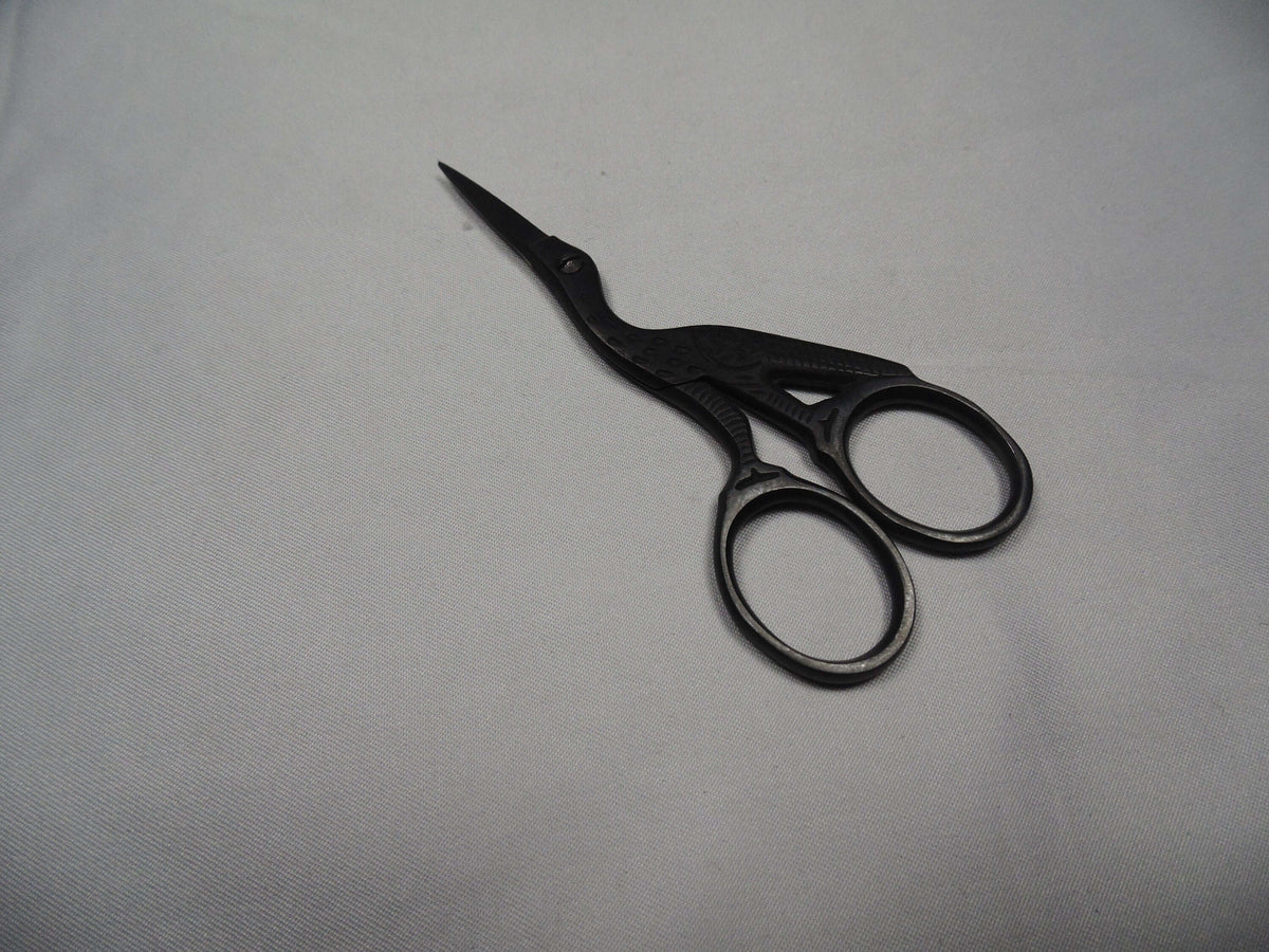 Premium Stork Scissor 3.5" matte black (from USA)