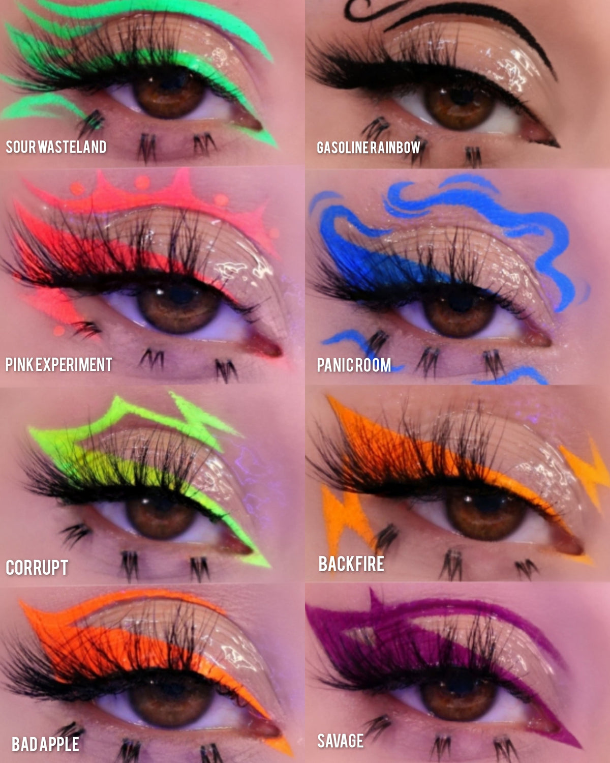 Toxic Waste Neon Eyeliner Collection - Snipetell