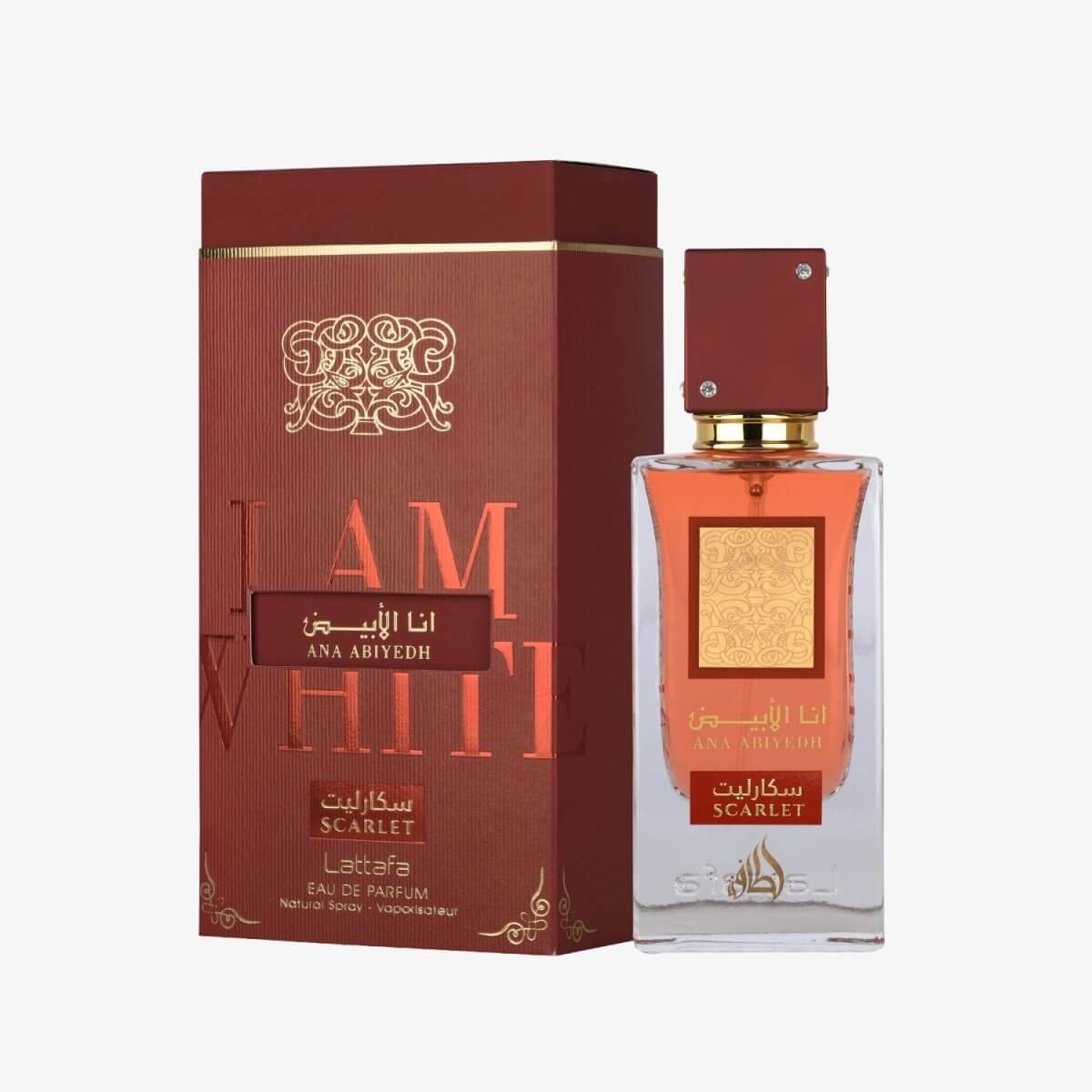 Lattafa Ana Abiyedh Scarlet Eau de Parfum 60 ml Unisexe