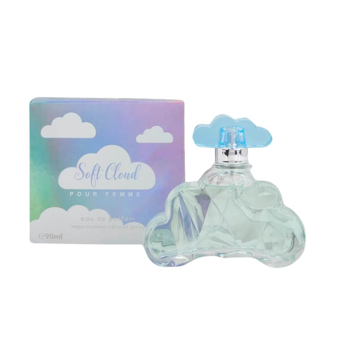 Agua de perfume Lovali Soft Cloud para mujer 90 ml 3.0 oz
