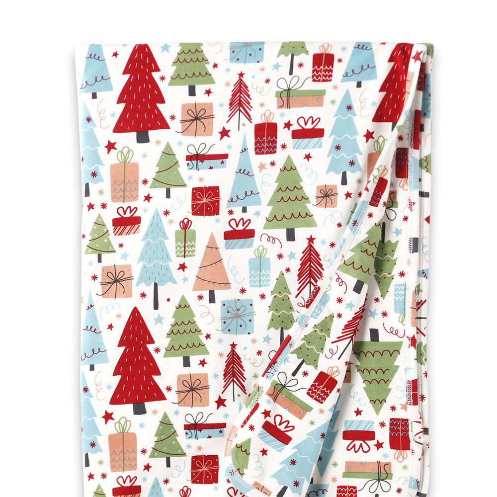 Christmas Merry Baby Bamboo Soft Stroller Blanket Tesa Babe