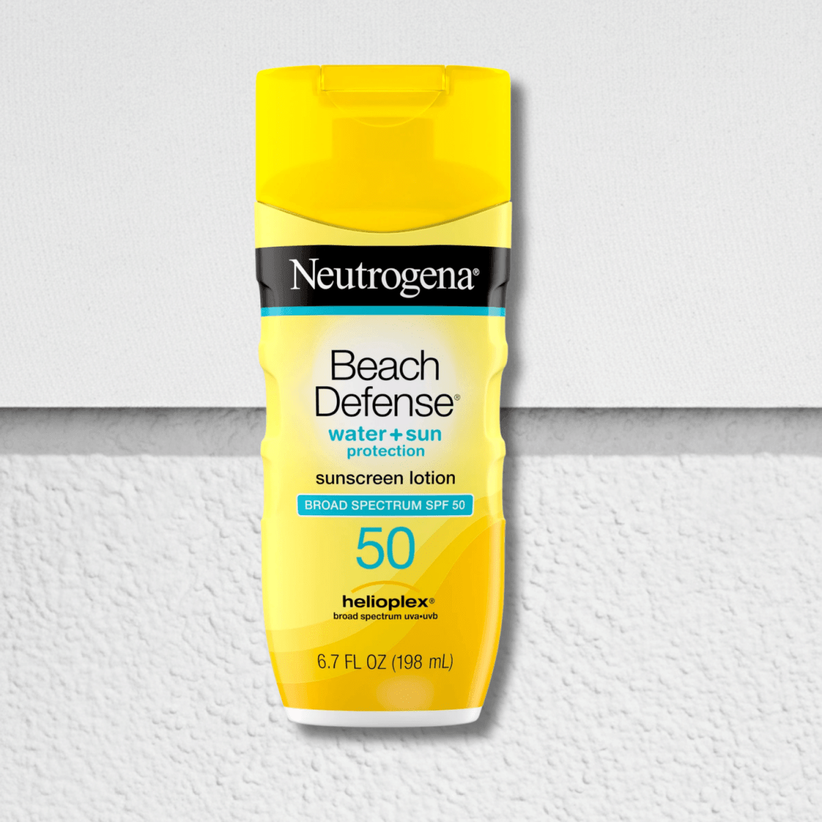 Lotion solaire protectrice Neutrogena Beach Defense Eau + Soleil FPS 50 198 ml
