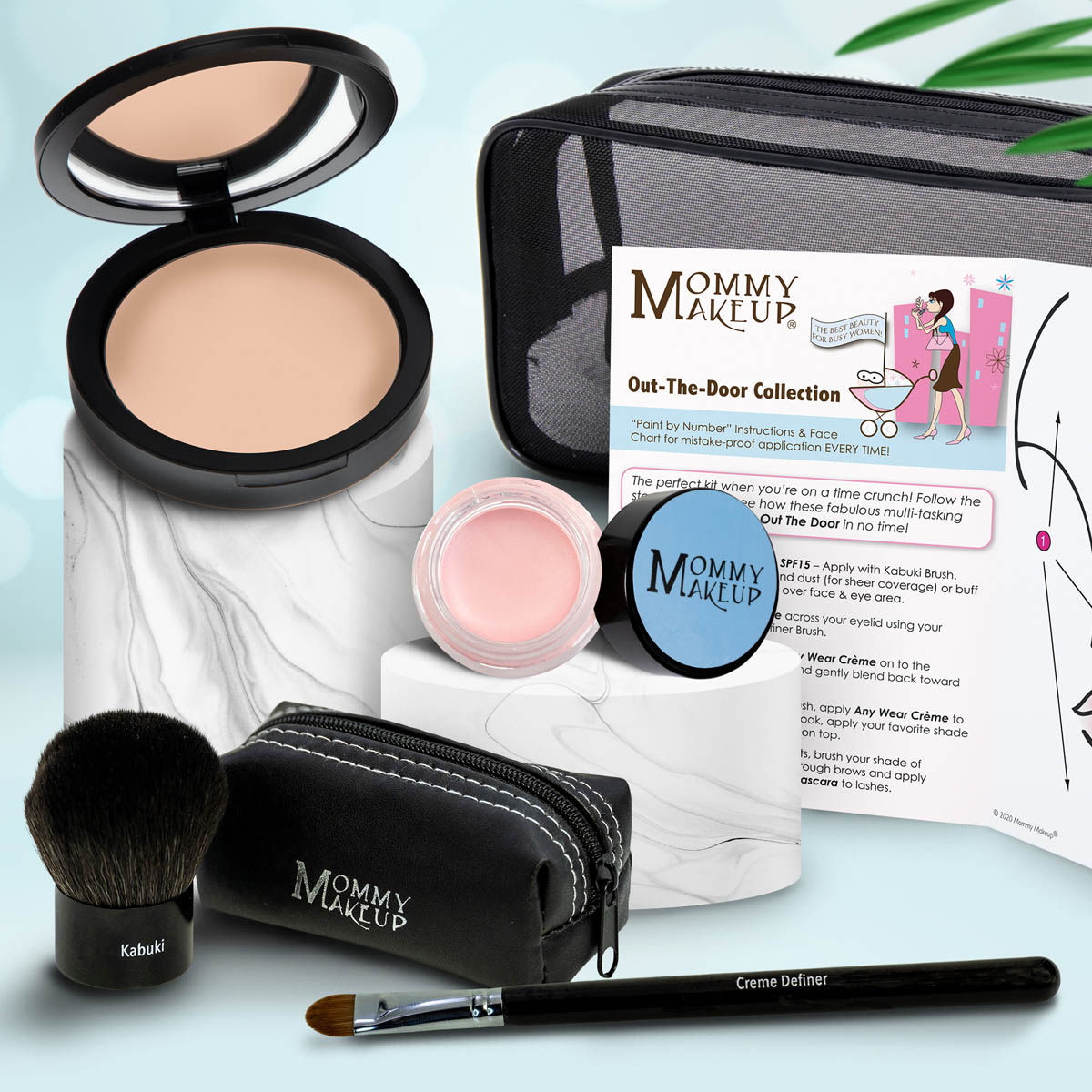 Out The Door Collection | Travel-friendly, Multi-tasking,Talc-free Makeup Set - Snipetell