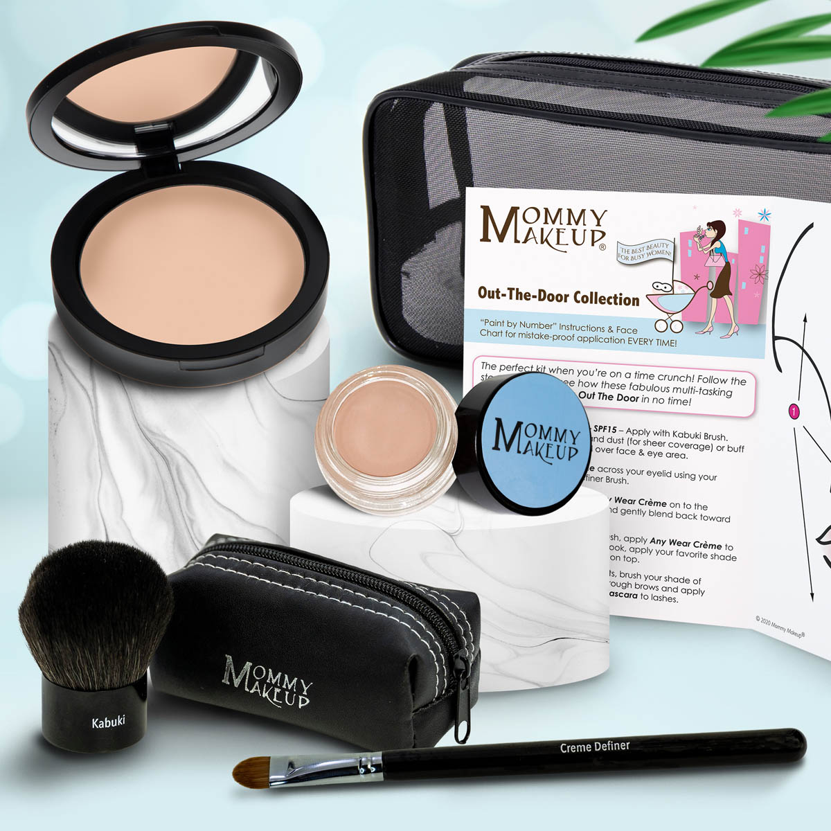 Out The Door Collection | Travel-friendly, Multi-tasking,Talc-free Makeup Set - Snipetell