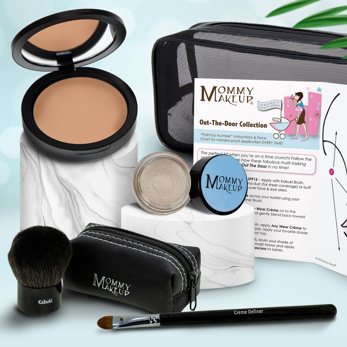 Out The Door Collection | Travel-friendly, Multi-tasking,Talc-free Makeup Set - Snipetell